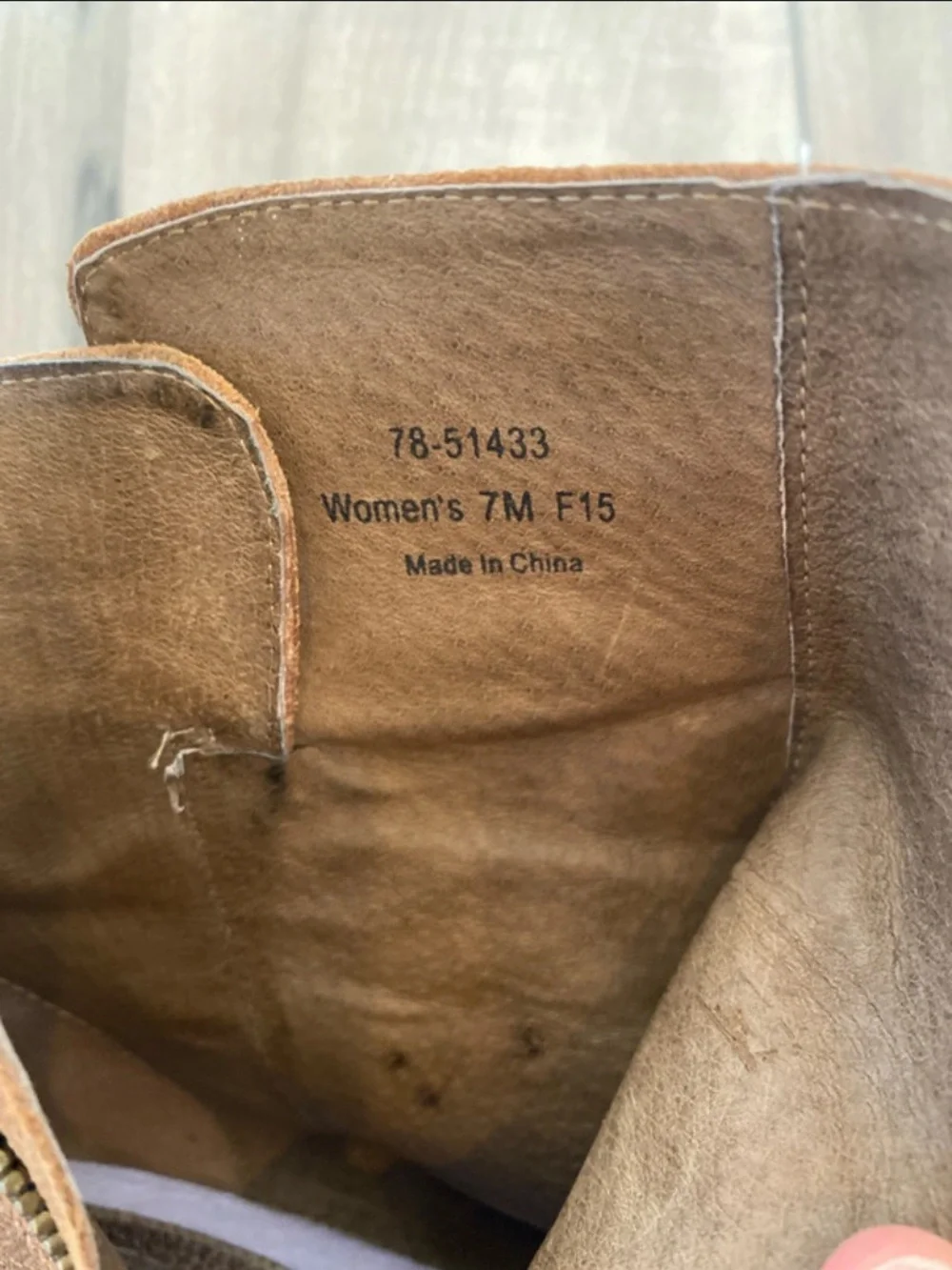 Johnston and Murphy Women's Suede Wedge Ankle Boots in Brown. Size 7